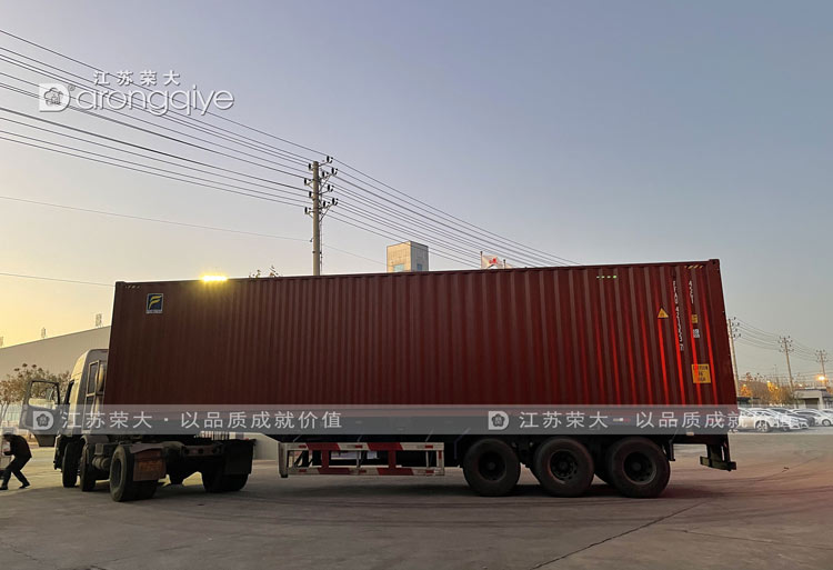 榮大公交候車亭廠家出口項(xiàng)目配圖二