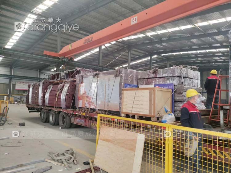 河北公交車站候車亭裝車圖片