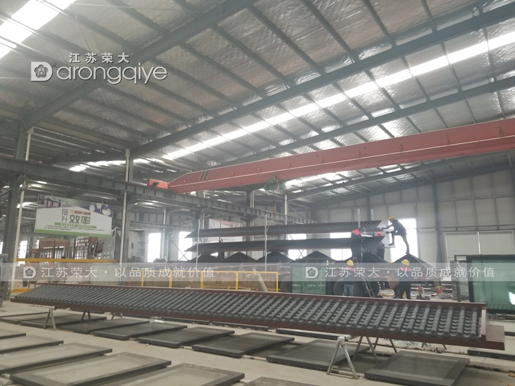 陜西仿古候車亭發(fā)貨圖一