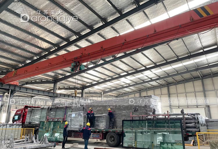 第二批公交車(chē)站候車(chē)亭發(fā)貨案例配圖一