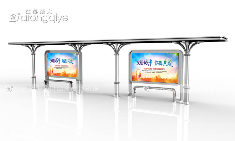 不銹鋼候車亭生產(chǎn)廠家談不銹鋼候車亭的特點