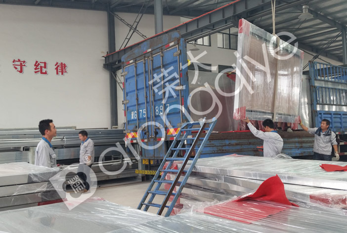 黑龍江公交站臺(tái)候車亭發(fā)貨圖二