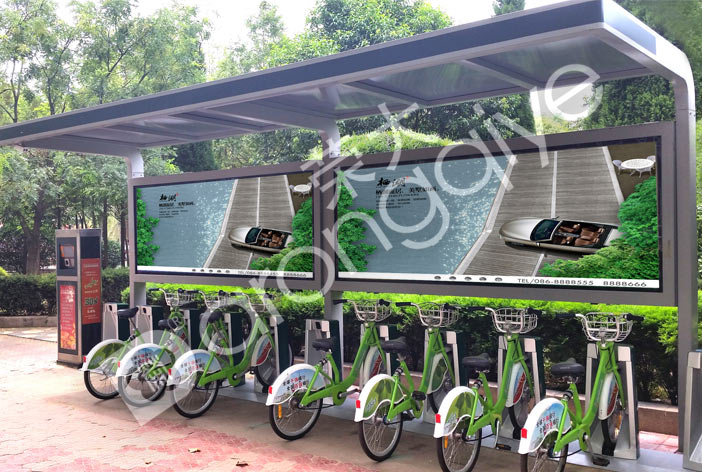 公共自行車(chē)棚