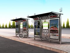 江蘇榮大候車亭廠家告訴您太陽能候車亭能工作原理是什么?