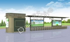 公共自行車棚有哪些材料可以制作頂棚