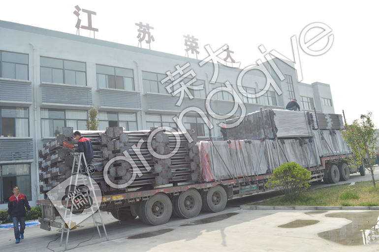 安徽公交候車亭裝車發(fā)貨圖一