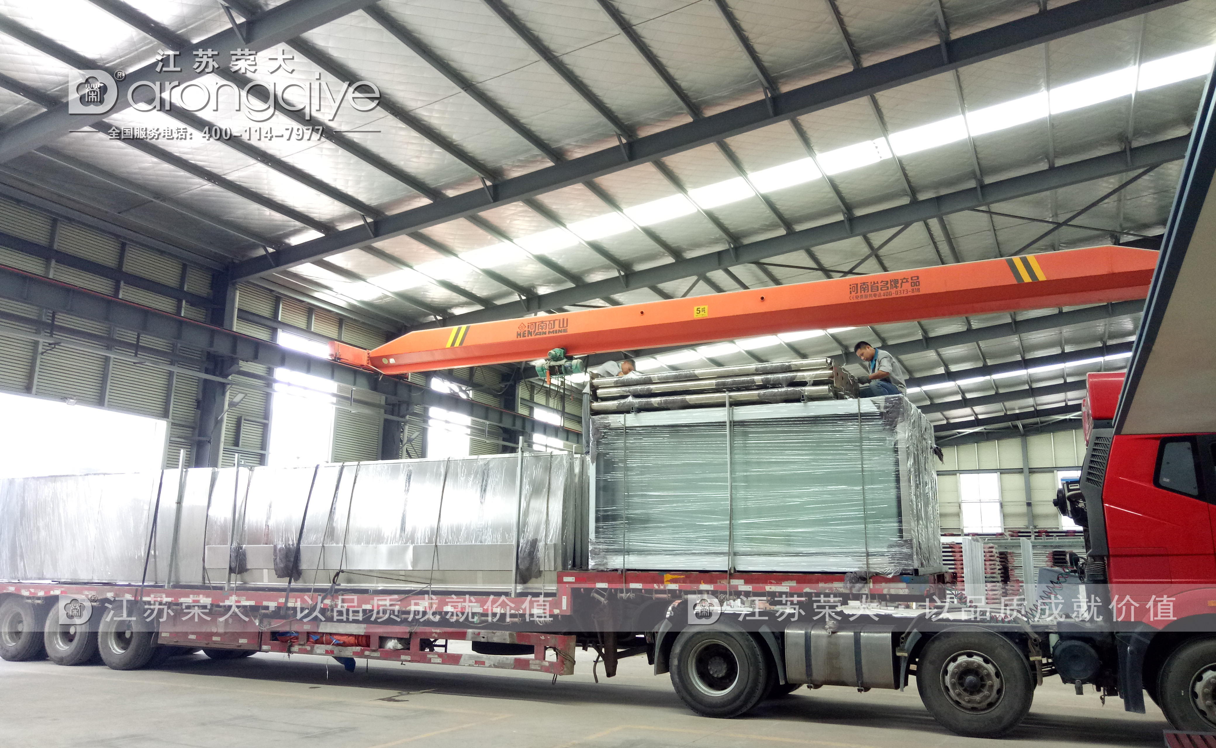 第二批不銹鋼公交候車亭發(fā)貨圖二