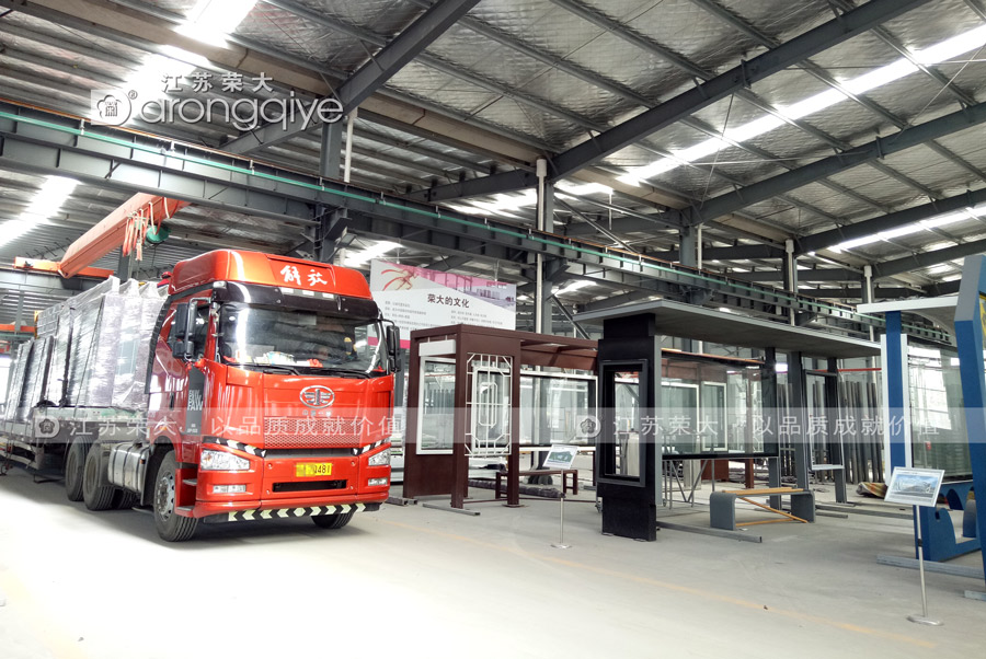 江西候車亭發(fā)貨圖二