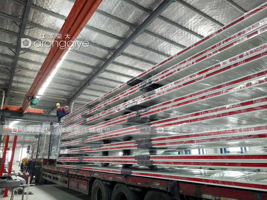 鍍鋅板候車(chē)亭往山西發(fā)貨圖二