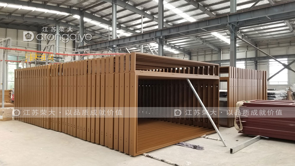 第二批蘇州仿古候車亭發(fā)貨圖一