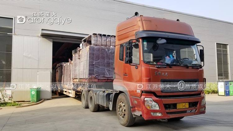 河南公交候車亭發(fā)貨圖一