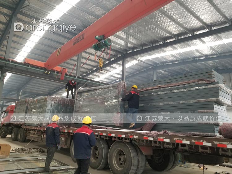 第二批淮安市公交候車亭發(fā)貨圖一